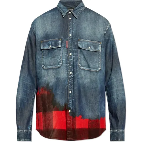 Shirts > Denim Shirts - - Dsquared2 - Modalova