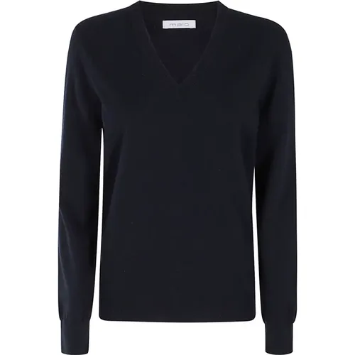 Knitwear > Cashmere Knitwear - - Malo - Modalova