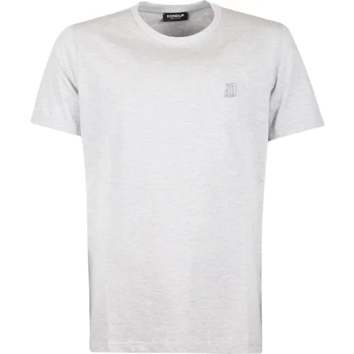 Dondup - Tops > T-Shirts - Gray - Dondup - Modalova