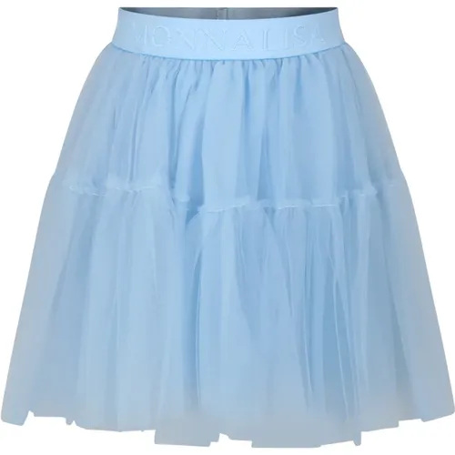 Monnalisa - Kids > Skirts - Blue - Monnalisa - Modalova