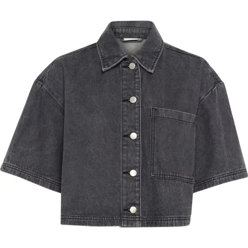 Blouses & Shirts > Denim Shirts - - Kaffe - Modalova