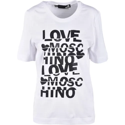 Tops > T-Shirts - - Love Moschino - Modalova