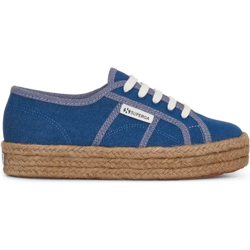 Superga - Shoes > Sneakers - Blue - Superga - Modalova