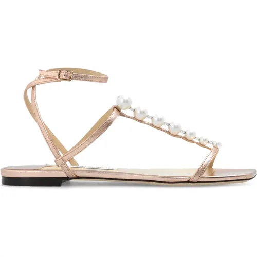 Shoes > Sandals > Flat Sandals - - Jimmy Choo - Modalova