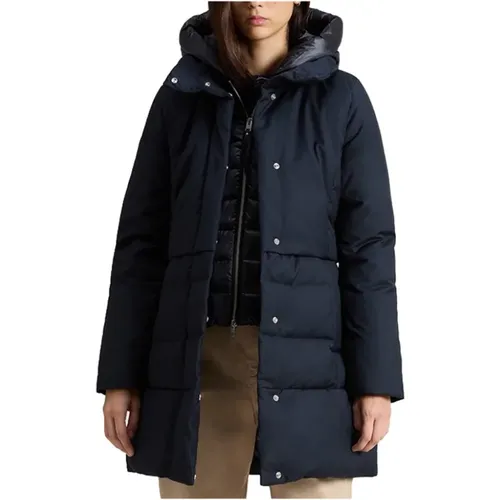 Woolrich - Coats > Parkas - Blue - Woolrich - Modalova