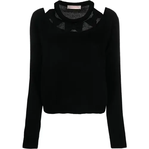 Knitwear > Round-neck Knitwear - - Valentino Garavani - Modalova