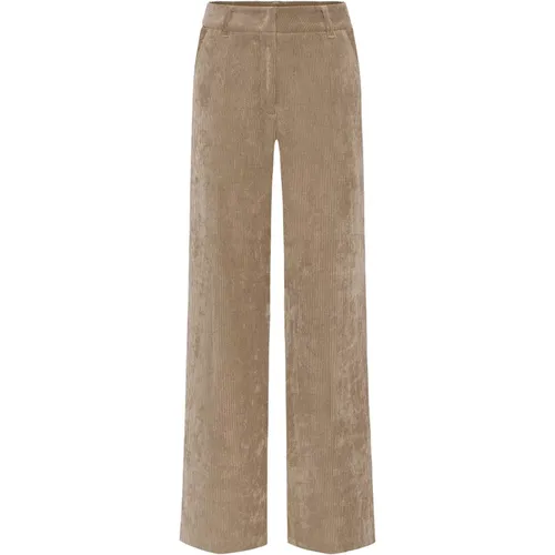 Trousers > Wide Trousers - - CAMBIO - Modalova