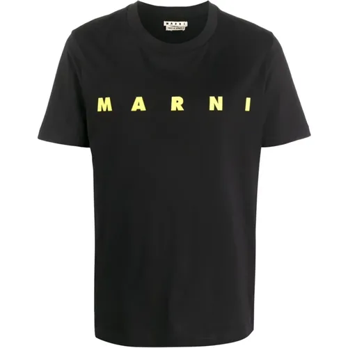 Marni - Tops > T-Shirts - Black - Marni - Modalova