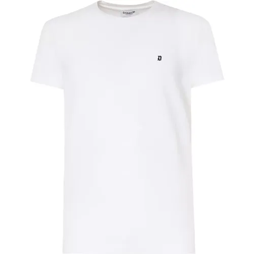 Dondup - Tops > T-Shirts - White - Dondup - Modalova