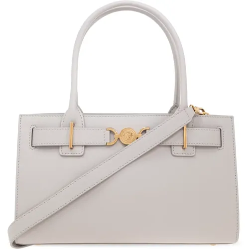Versace - Bags > Handbags - Gray - Versace - Modalova