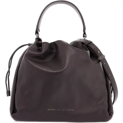 Bags > Bucket Bags - - BRUNELLO CUCINELLI - Modalova