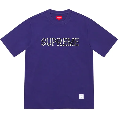 Supreme - Tops > T-Shirts - Blue - Supreme - Modalova