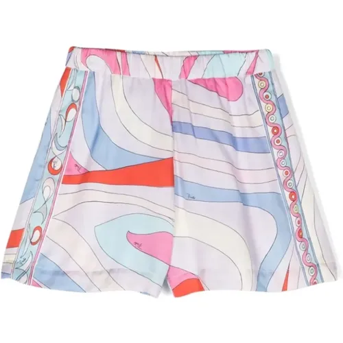 Kids > Bottoms > Shorts - - EMILIO PUCCI - Modalova