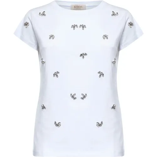 Kaos - Tops > T-Shirts - White - Kaos - Modalova