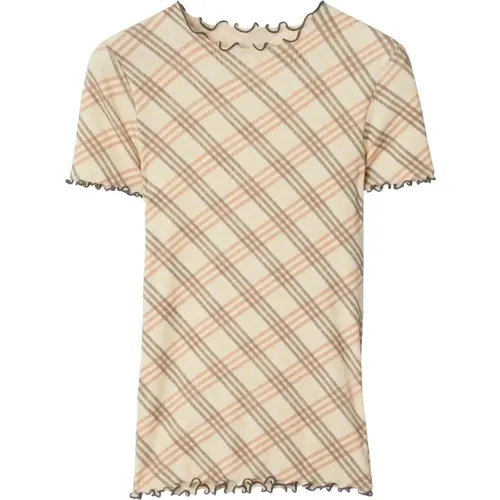 Tops > T-Shirts - - Burberry - Modalova