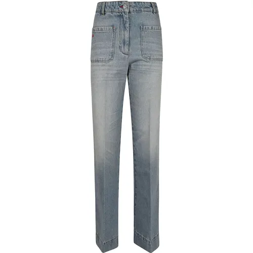 Jeans > Straight Jeans - - Victoria Beckham - Modalova