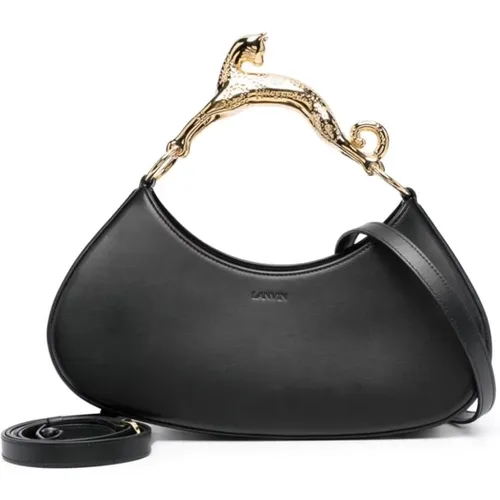 Lanvin - Bags > Handbags - Black - Lanvin - Modalova