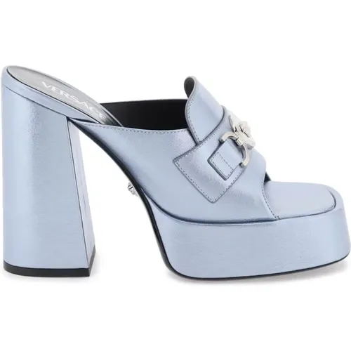 Shoes > Heels > Heeled Mules - - Versace - Modalova