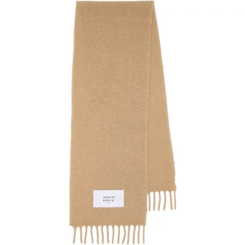 Accessories > Scarves > Winter Scarves - - Maison Kitsuné - Modalova