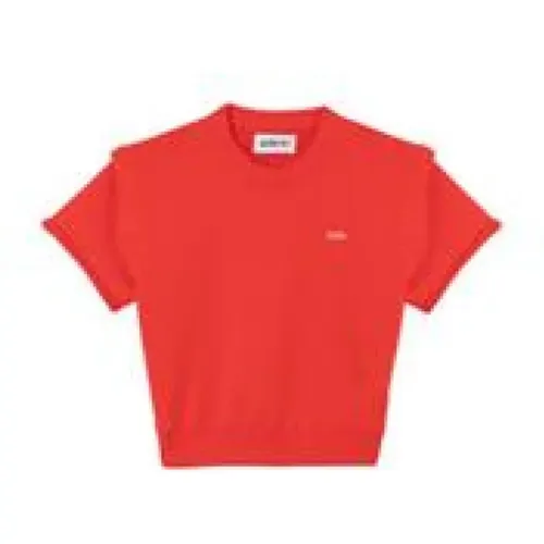 Autry - Tops > T-Shirts - Red - Autry - Modalova