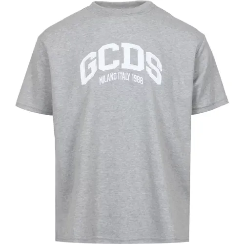 Gcds - Tops > T-Shirts - Gray - Gcds - Modalova