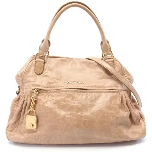 Pre-owned > Pre-owned Bags > Pre-owned Handbags - - Miu Miu Pre-owned - Modalova