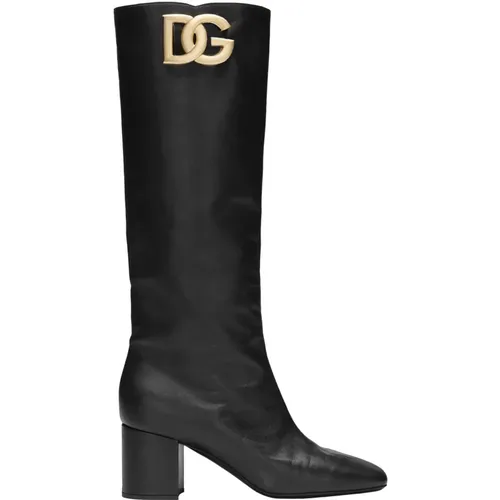 Shoes > Boots > Heeled Boots - - Dolce & Gabbana - Modalova