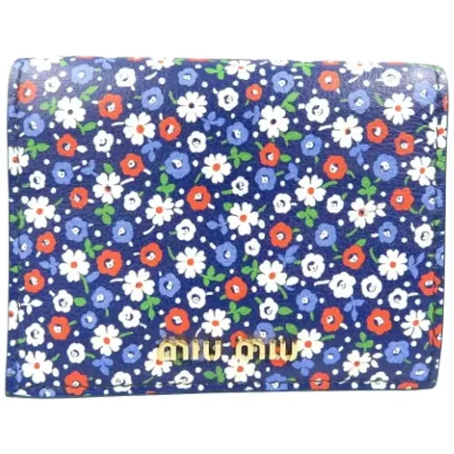 Pre-owned > Pre-owned Accessories > Pre-owned Wallets - - Miu Miu Pre-owned - Modalova