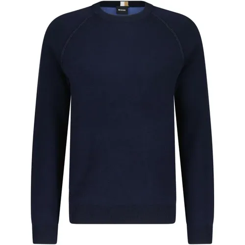 Knitwear > Round-neck Knitwear - - Hugo Boss - Modalova