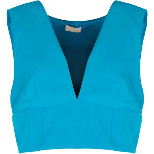 Tops > Sleeveless Tops - - Liu Jo - Modalova