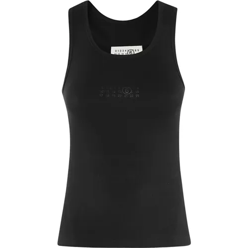 Tops > Sleeveless Tops - - MM6 Maison Margiela - Modalova