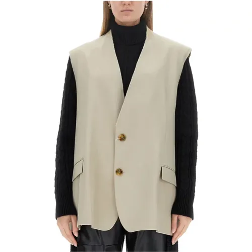 Jackets > Vests - - MM6 Maison Margiela - Modalova