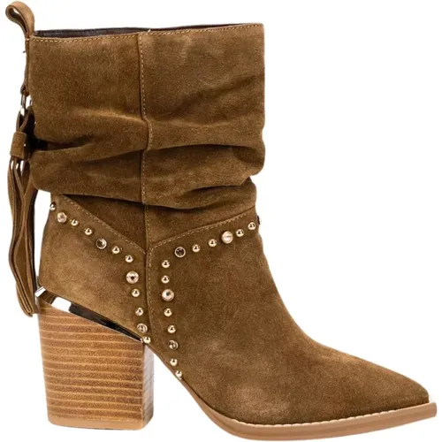 Shoes > Boots > Heeled Boots - - Alma en Pena - Modalova