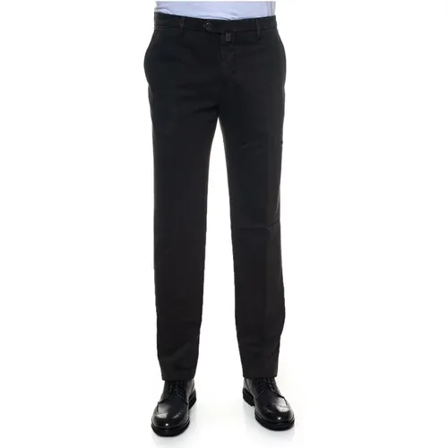 Kiton - Trousers > Chinos - Gray - Kiton - Modalova