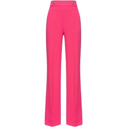 Trousers > Straight Trousers - - pinko - Modalova