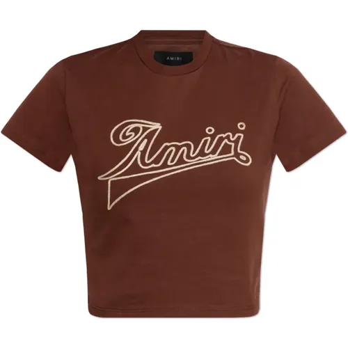 Amiri - Tops > T-Shirts - Red - Amiri - Modalova