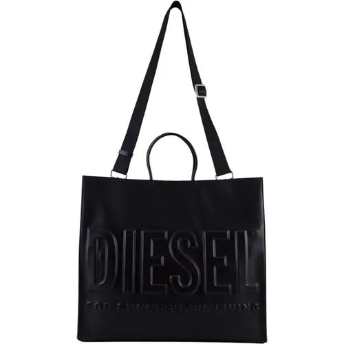 Diesel - Bags > Tote Bags - Black - Diesel - Modalova
