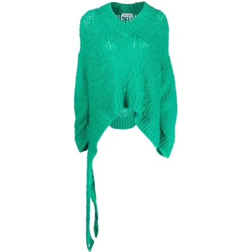 Knitwear > V-neck Knitwear - - The Attico - Modalova