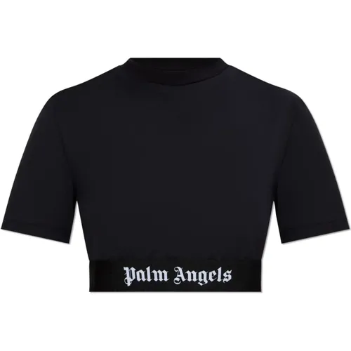 Tops > T-Shirts - - Palm Angels - Modalova