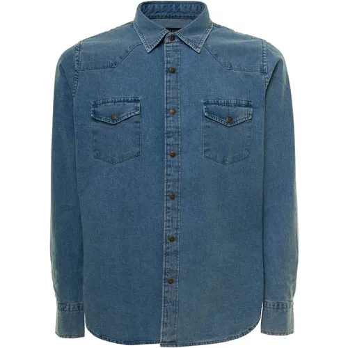 Shirts > Denim Shirts - - Tom Ford - Modalova