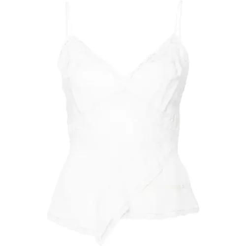 Tops > Sleeveless Tops - - Ermanno Scervino - Modalova