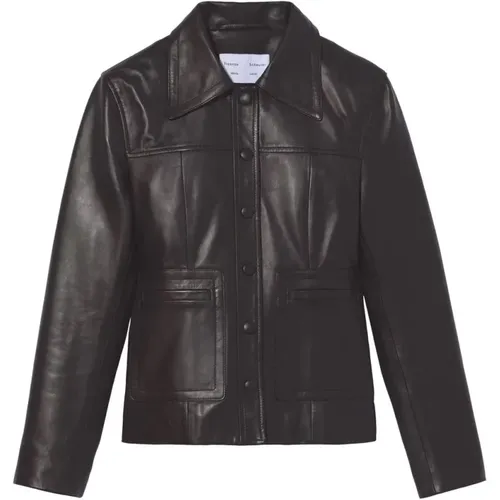 Jackets > Leather Jackets - - Proenza Schouler - Modalova