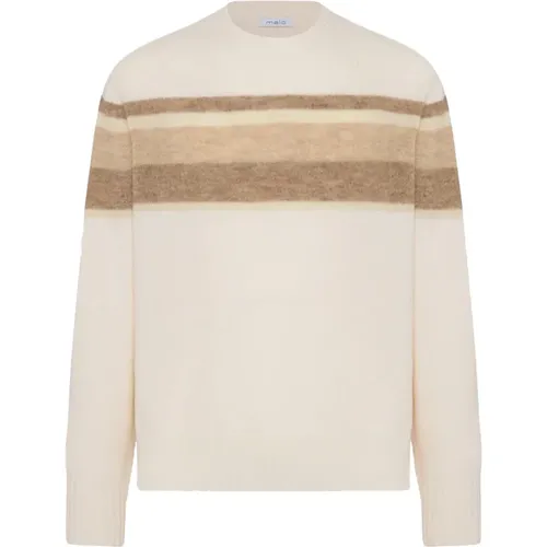 Knitwear > Cashmere Knitwear - - Malo - Modalova