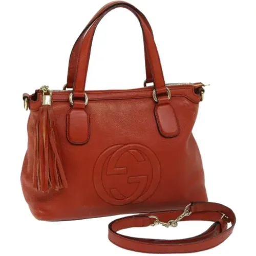 Pre-owned > Pre-owned Bags > Pre-owned Tote Bags - - Gucci Vintage - Modalova