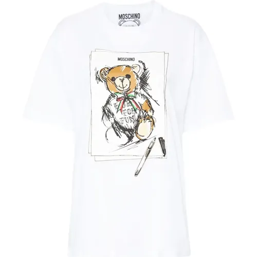 Tops > T-Shirts - - Moschino - Modalova