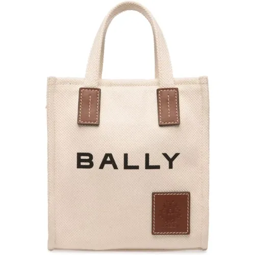 Bally - Bags > Tote Bags - Beige - Bally - Modalova