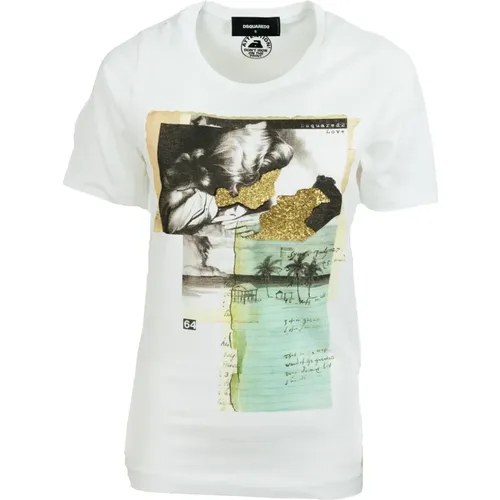 Tops > T-Shirts - - Dsquared2 - Modalova