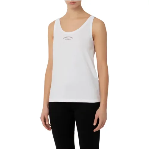 Tops > Sleeveless Tops - - Elisabetta Franchi - Modalova