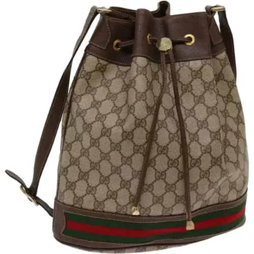 Pre-owned > Pre-owned Bags > Pre-owned Bucket Bags - - Gucci Vintage - Modalova