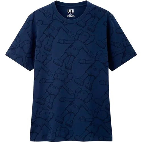 Kaws - Tops > T-Shirts - Blue - Kaws - Modalova